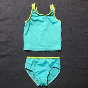 Lands’ End Girls’ Tankini Swimsuit